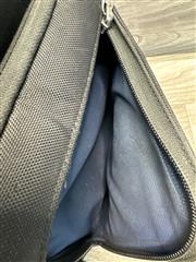 TUMI Arrivé Barker Backpack Black Nylon Leather Trim